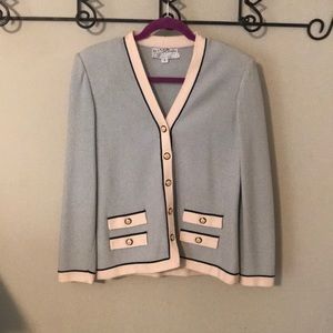 Vintage St John’s baby woven skirt suit.